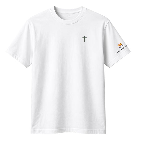 Camisetas VERDE OLIVA COLECCIÓN PAPA LEÓN XIV "DAME LA PAZ"
